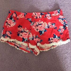 Floral shorts